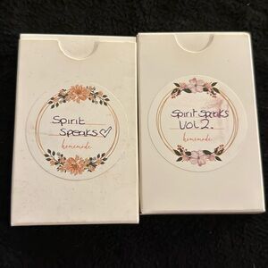 Spirit speaks 1 and 2 volume oracle